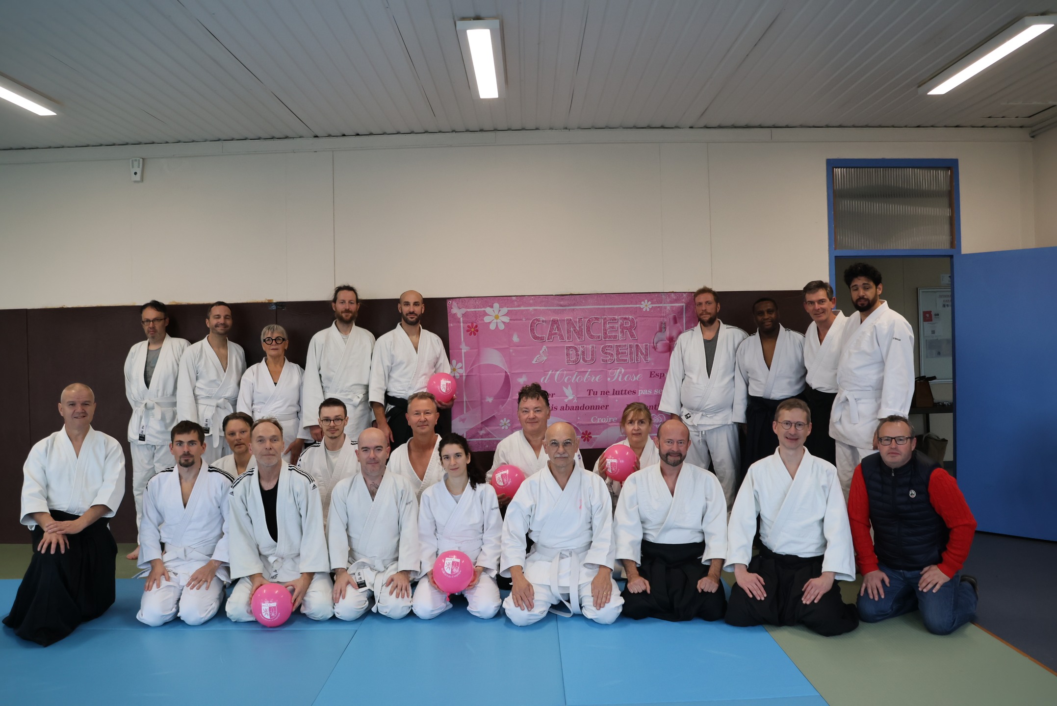 Entraînement au Dojo Shugyo Aïkido